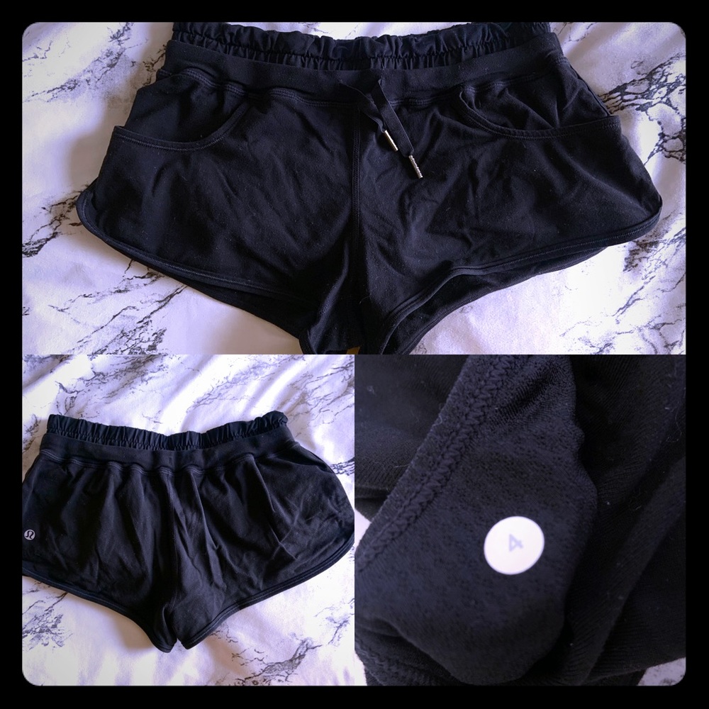 Lululemon black shorts